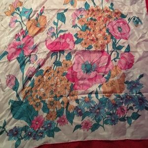 Hand painted Silk Scarf